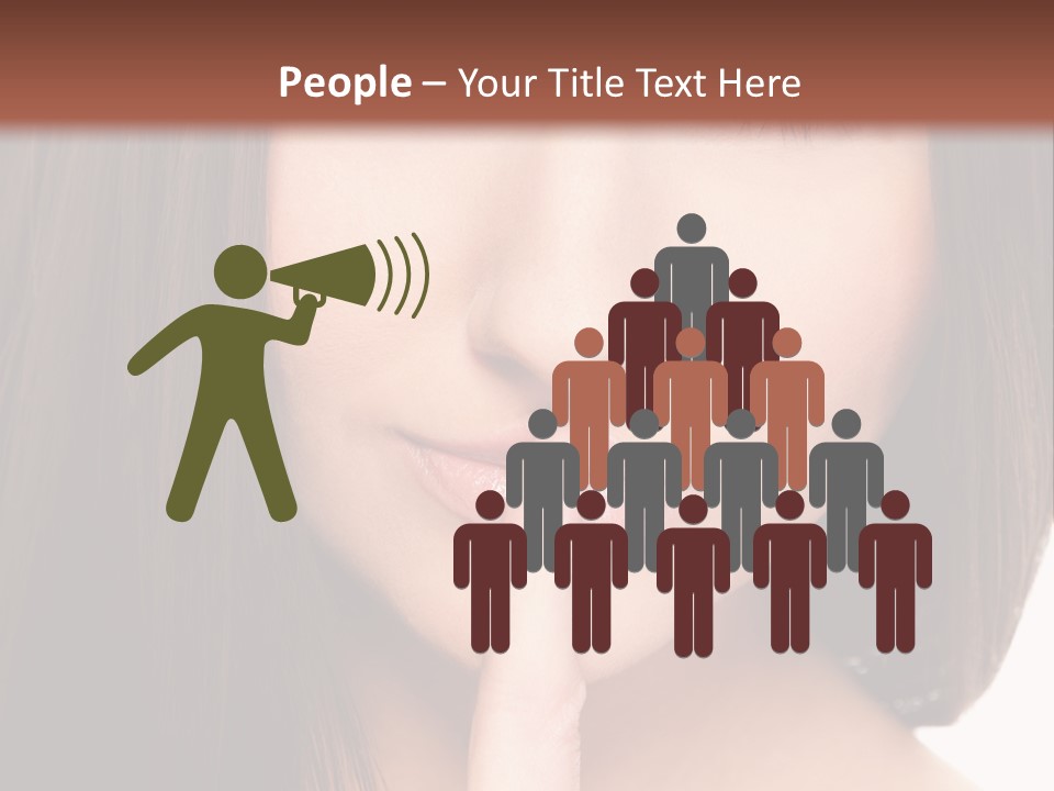 Attractive Skin Young PowerPoint Template