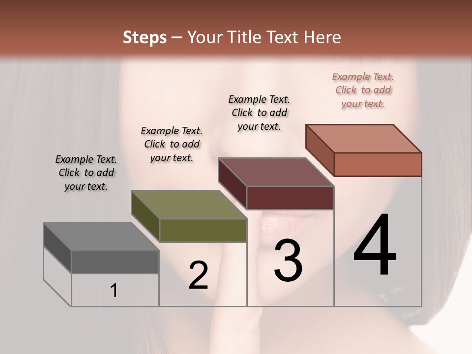 Attractive Skin Young PowerPoint Template