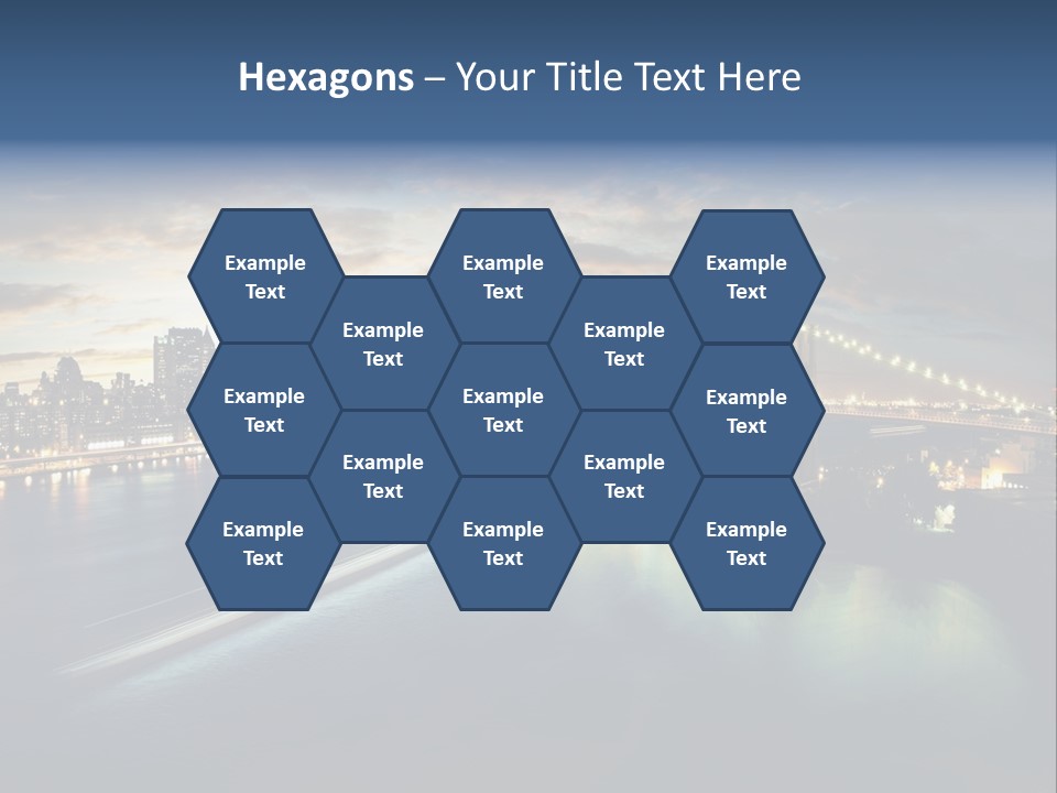 Brooklyn Bridge PowerPoint Template