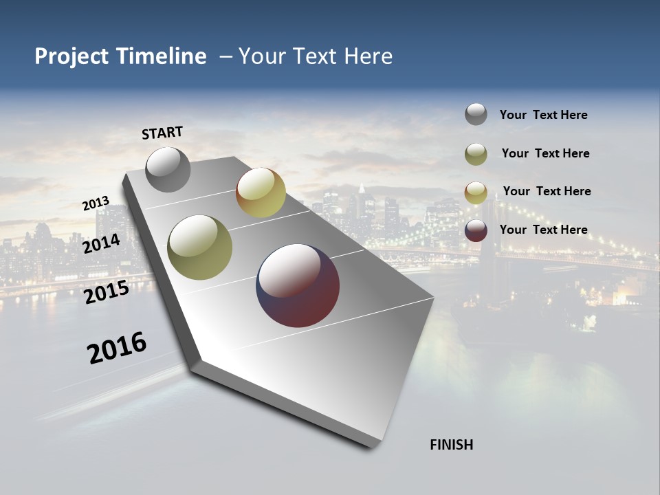 Brooklyn Bridge PowerPoint Template
