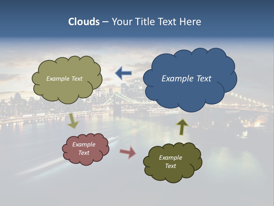Brooklyn Bridge PowerPoint Template