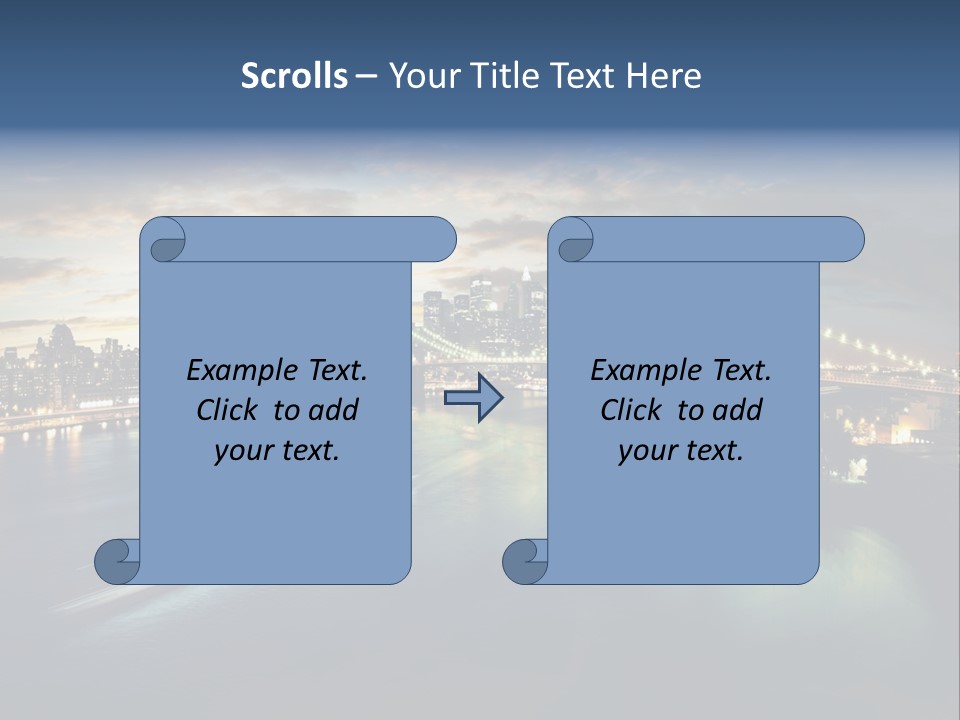Brooklyn Bridge PowerPoint Template
