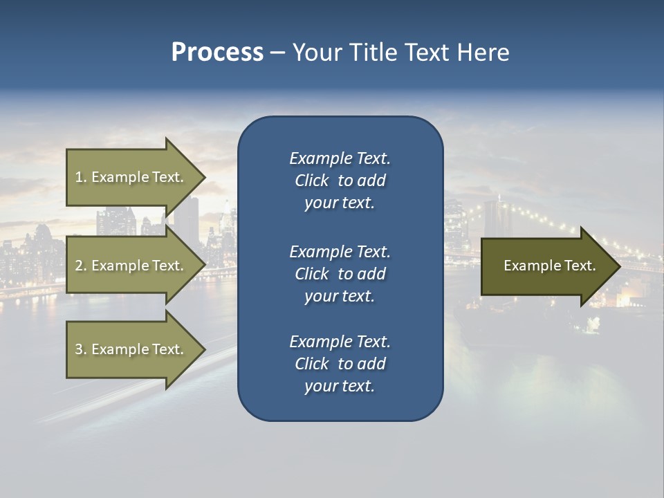 Brooklyn Bridge PowerPoint Template