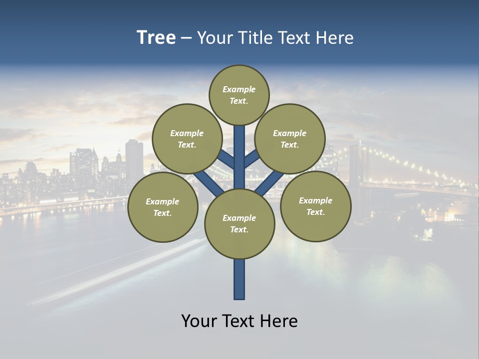 Brooklyn Bridge PowerPoint Template