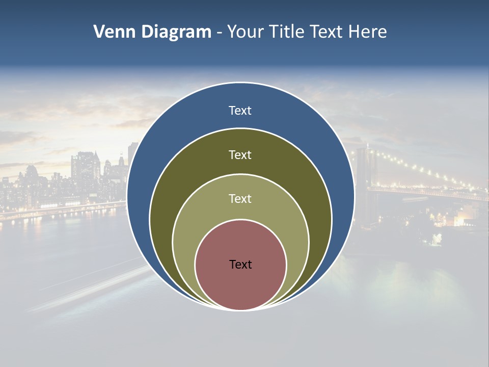 Brooklyn Bridge PowerPoint Template
