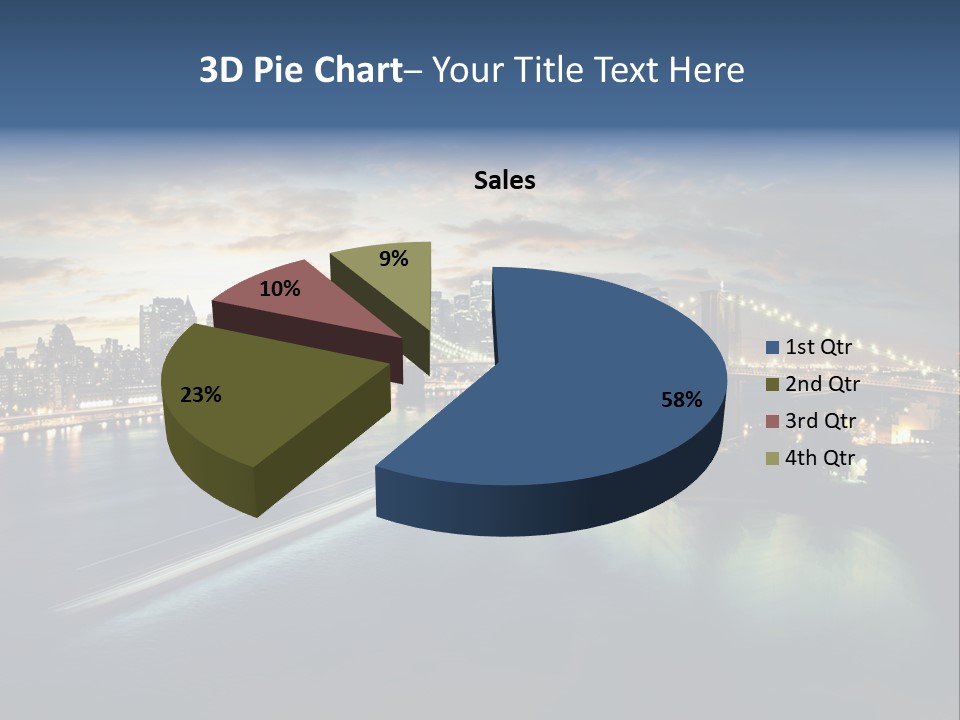 Brooklyn Bridge PowerPoint Template