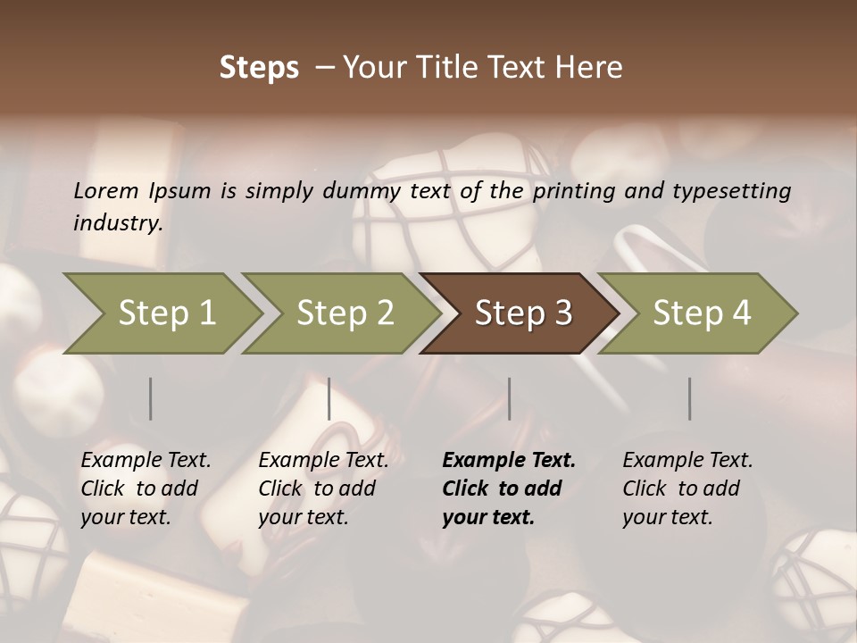 Chocolate Candy PowerPoint Template