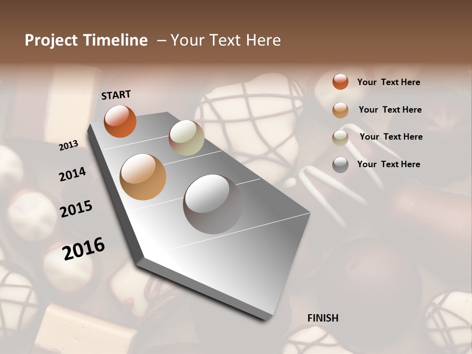 Chocolate Candy PowerPoint Template
