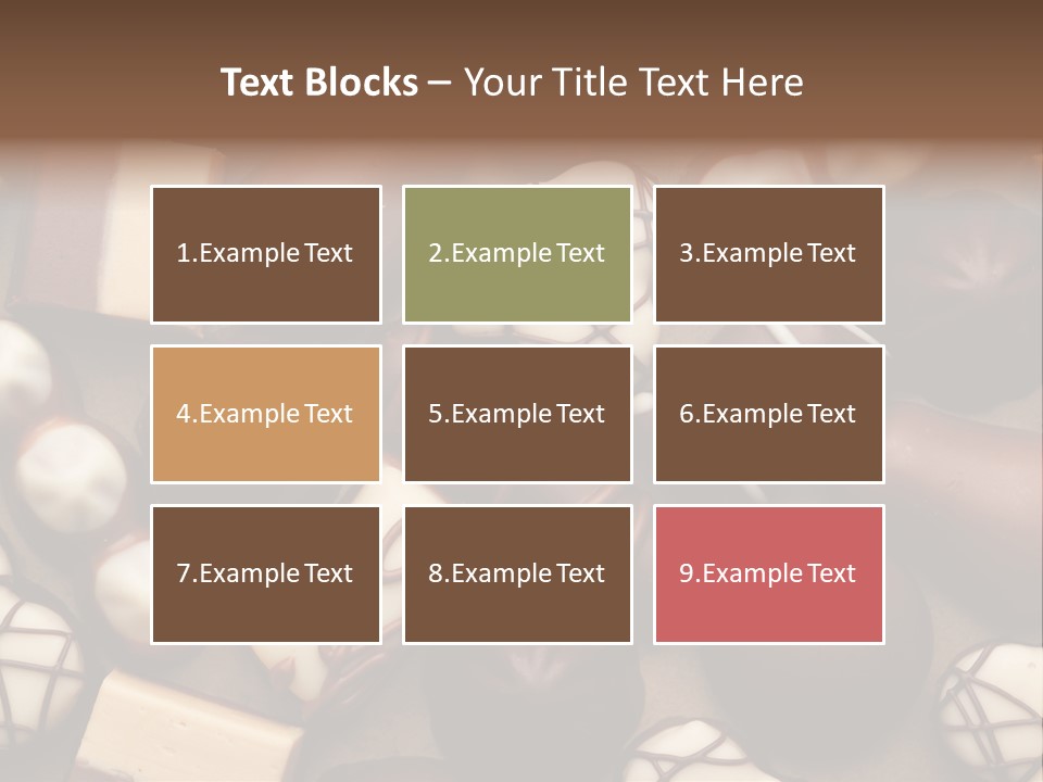 Chocolate Candy PowerPoint Template