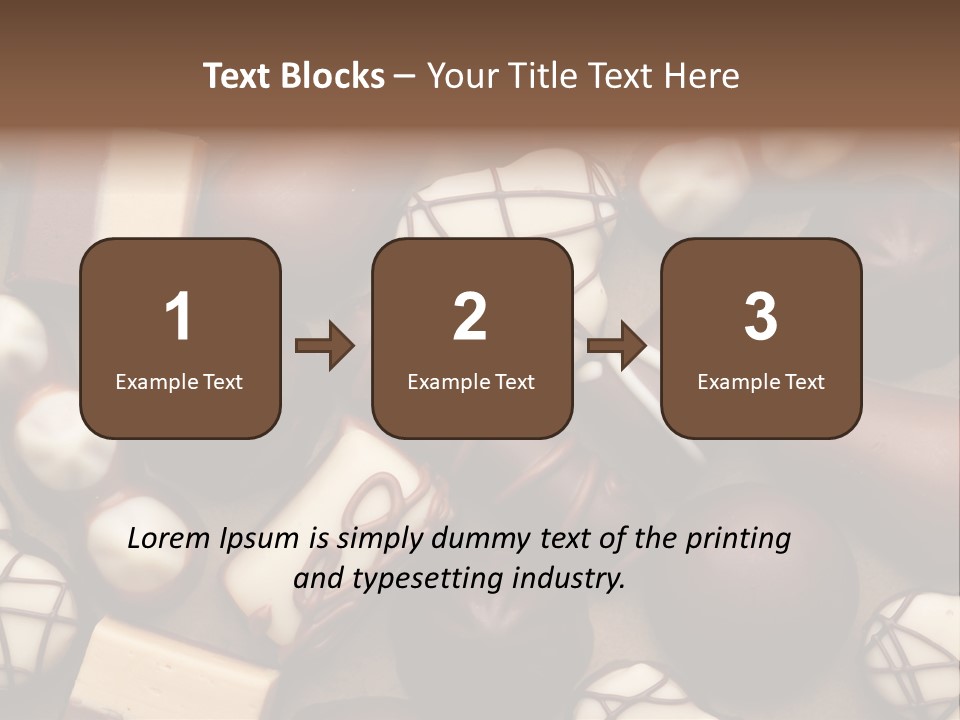 Chocolate Candy PowerPoint Template