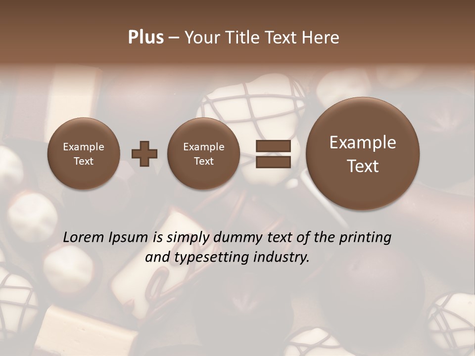 Chocolate Candy PowerPoint Template