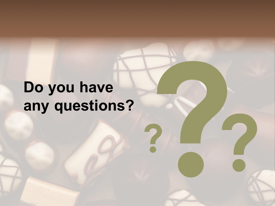 Chocolate Candy PowerPoint Template