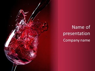 Wine Stock PowerPoint Template