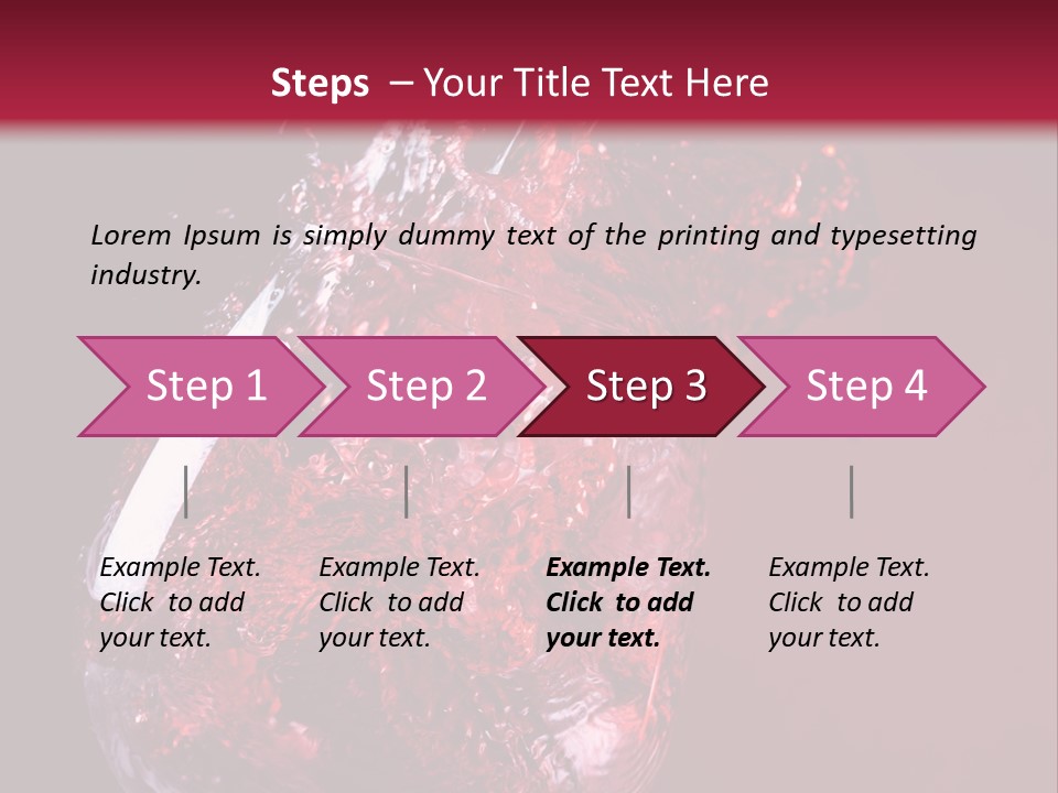 Wine Stock PowerPoint Template
