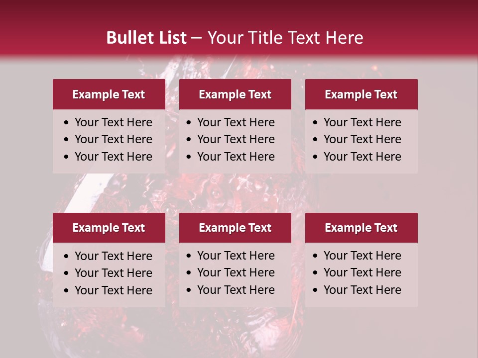 Wine Stock PowerPoint Template