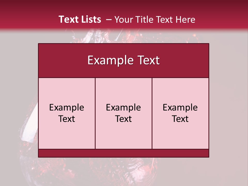 Wine Stock PowerPoint Template