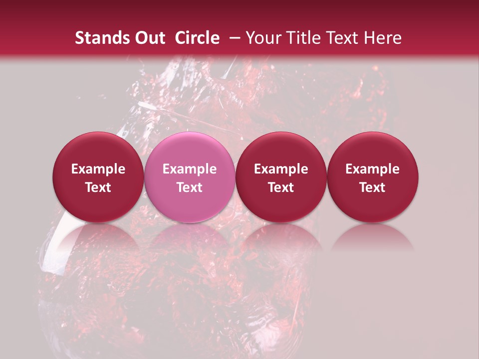 Wine Stock PowerPoint Template