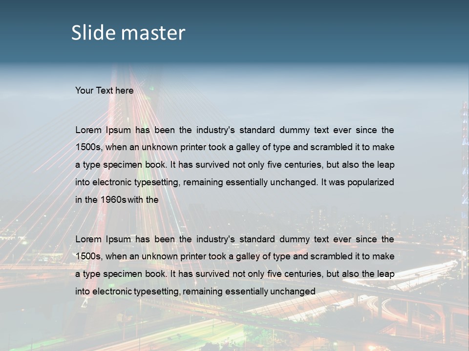 São Paulo PowerPoint Template