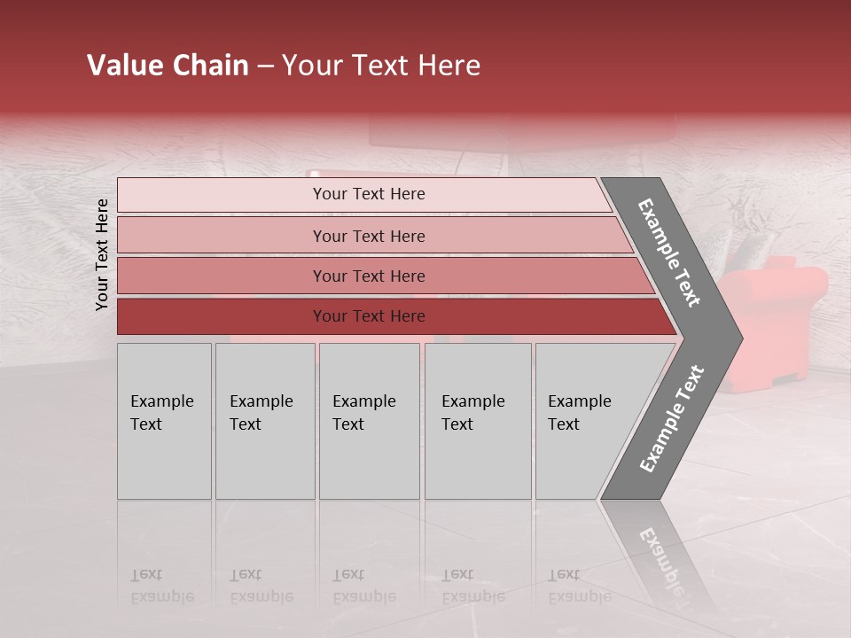 Wystrój Wnętrz Pokój PowerPoint Template