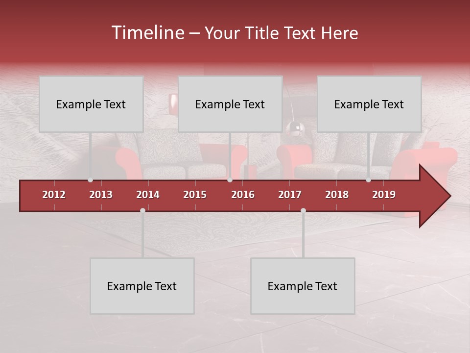 Wystrój Wnętrz Pokój PowerPoint Template