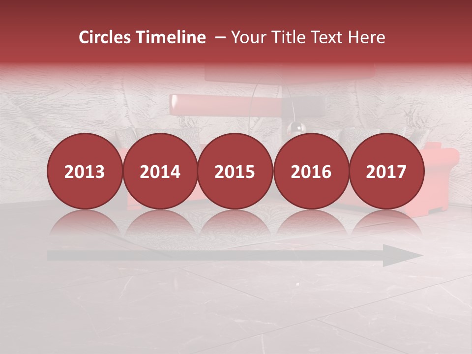 Wystrój Wnętrz Pokój PowerPoint Template