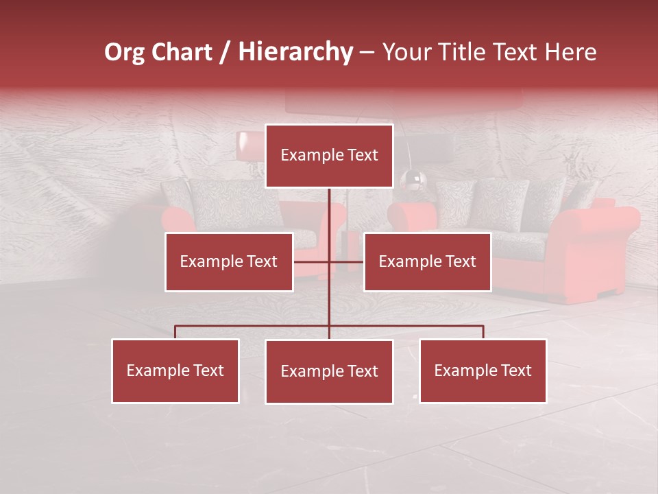 Wystrój Wnętrz Pokój PowerPoint Template