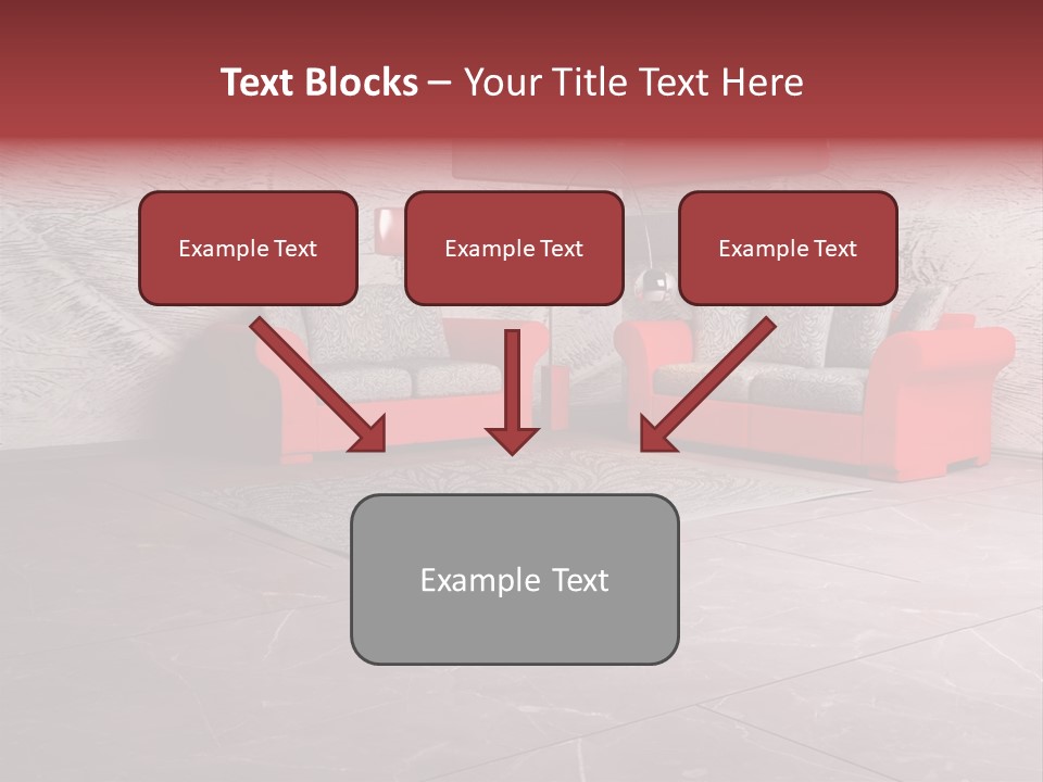 Wystrój Wnętrz Pokój PowerPoint Template