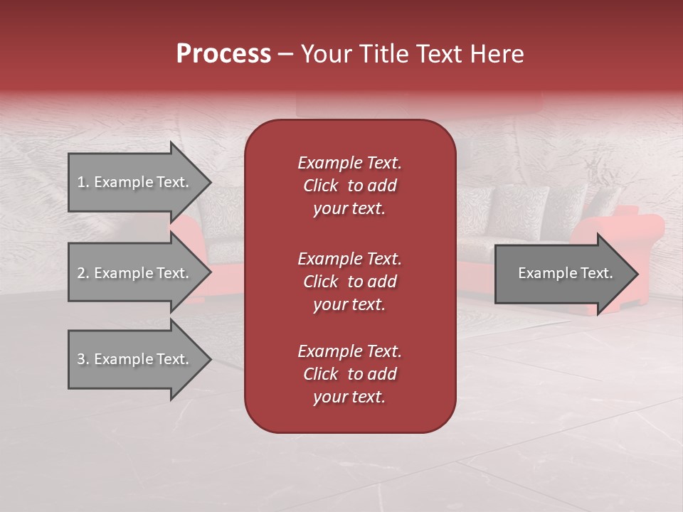 Wystrój Wnętrz Pokój PowerPoint Template
