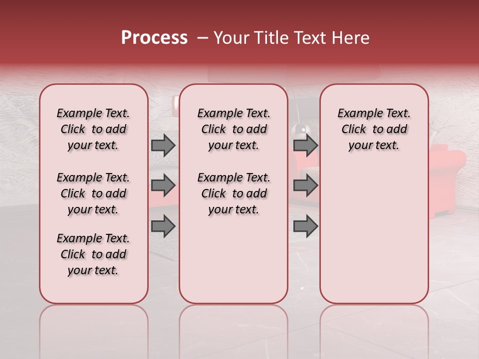Wystrój Wnętrz Pokój PowerPoint Template