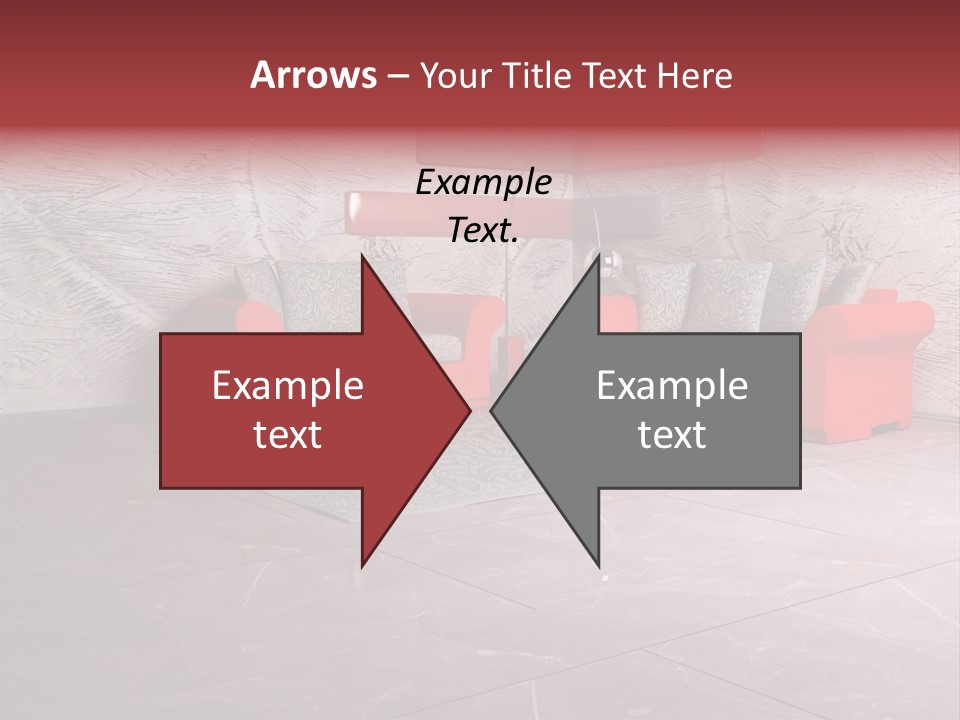 Wystrój Wnętrz Pokój PowerPoint Template