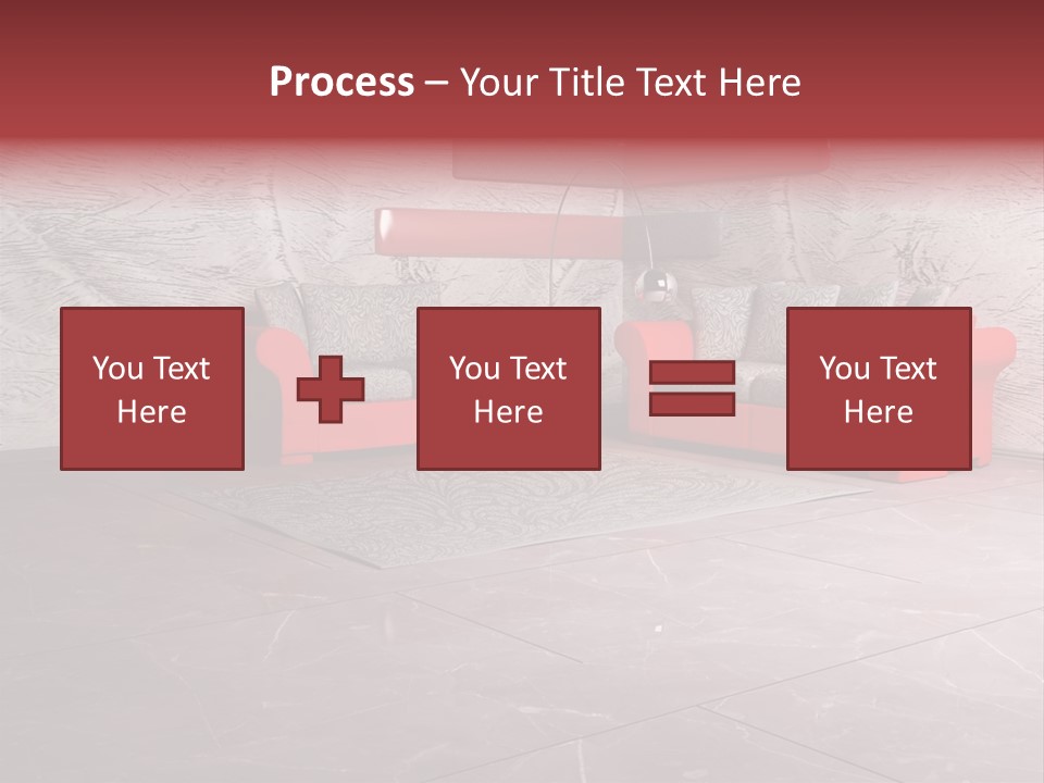 Wystrój Wnętrz Pokój PowerPoint Template