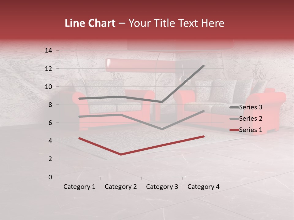 Wystrój Wnętrz Pokój PowerPoint Template