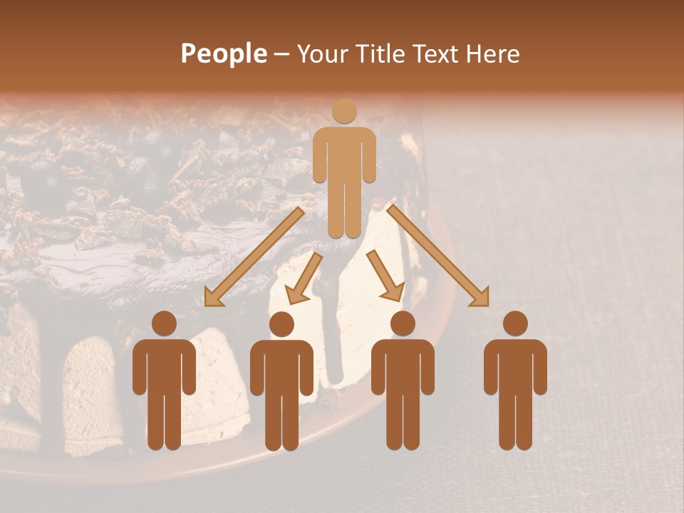 Butterscotch Cheesecake PowerPoint Template