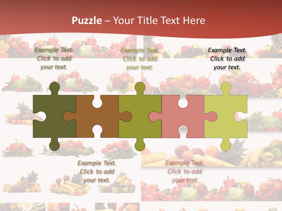 Healthy Vegetables PowerPoint Template