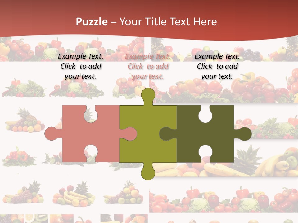 Healthy Vegetables PowerPoint Template