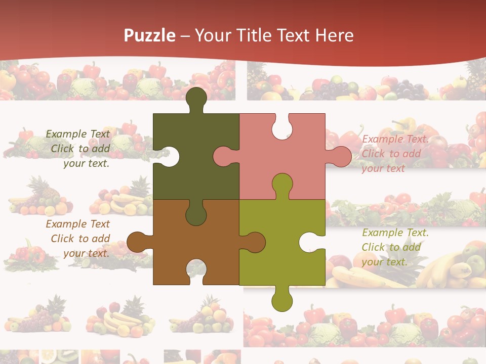 Healthy Vegetables PowerPoint Template