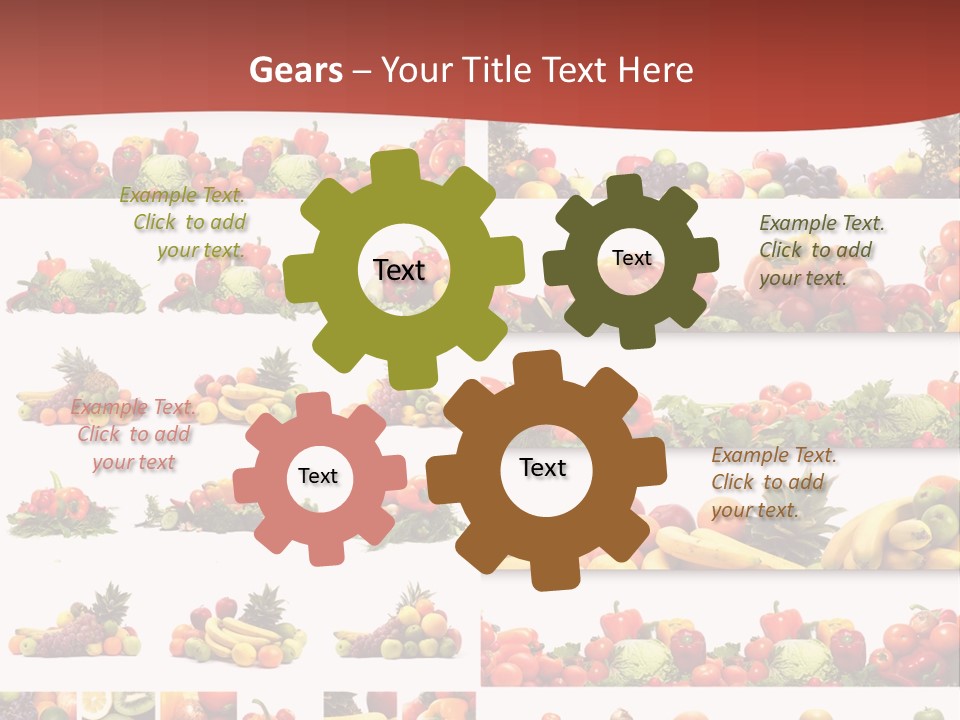 Healthy Vegetables PowerPoint Template