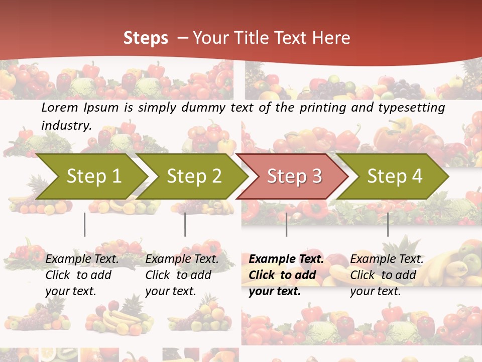Healthy Vegetables PowerPoint Template