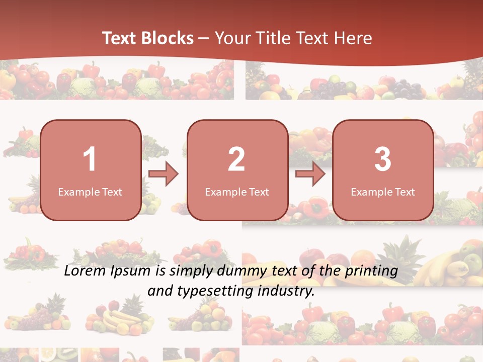 Healthy Vegetables PowerPoint Template