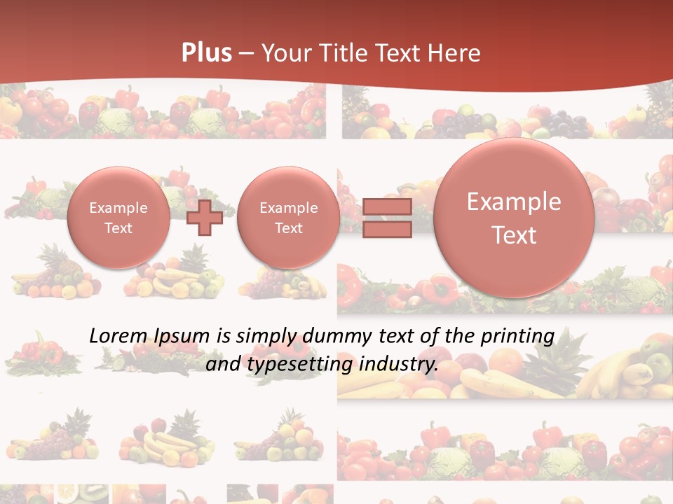 Healthy Vegetables PowerPoint Template