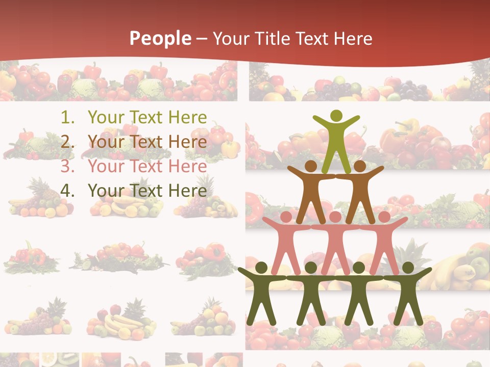 Healthy Vegetables PowerPoint Template