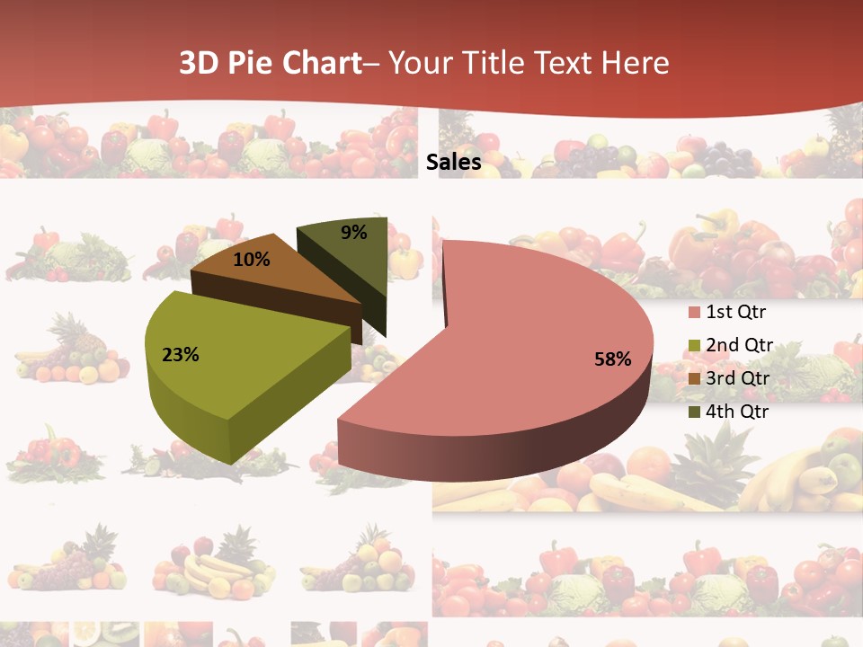 Healthy Vegetables PowerPoint Template