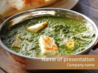 Palak Paneer PowerPoint Template