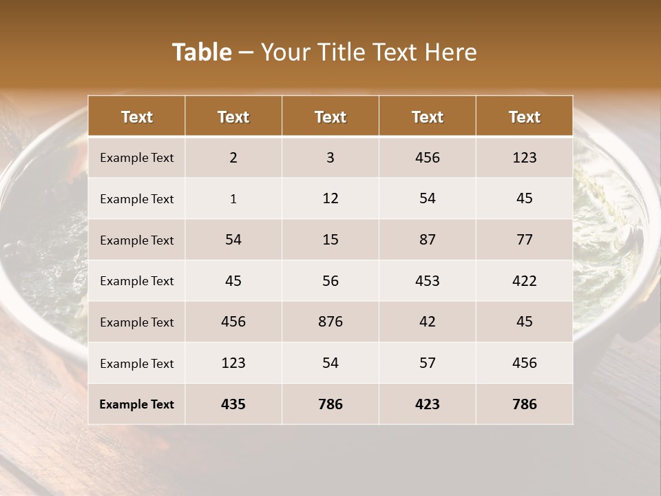 Palak Paneer PowerPoint Template