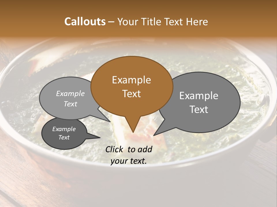 Palak Paneer PowerPoint Template