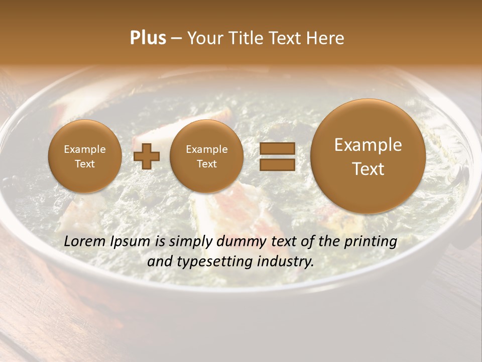Palak Paneer PowerPoint Template