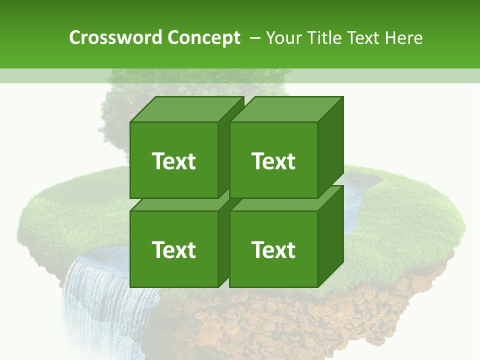 Falls Green Natural PowerPoint Template