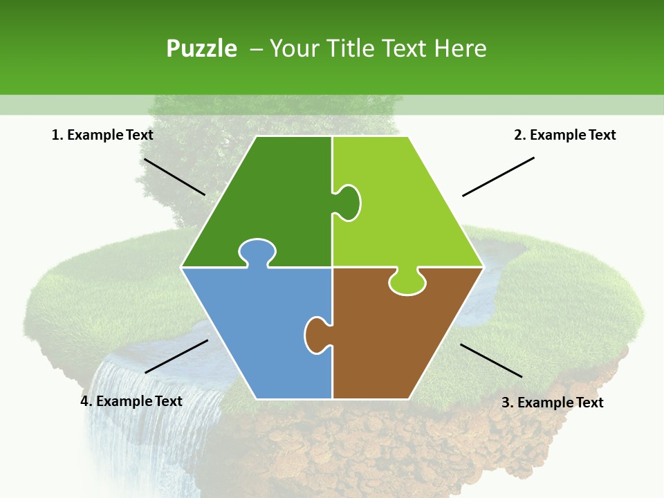 Falls Green Natural PowerPoint Template