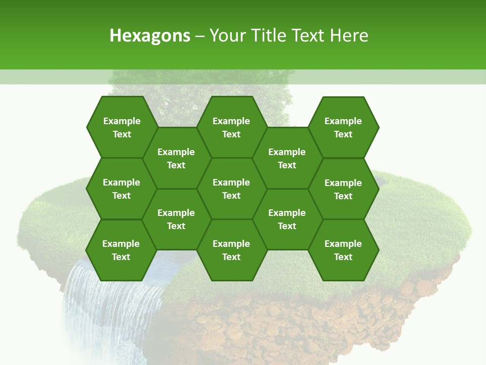 Falls Green Natural PowerPoint Template