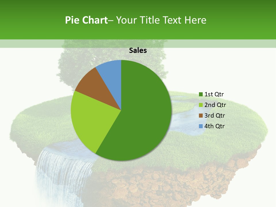 Falls Green Natural PowerPoint Template
